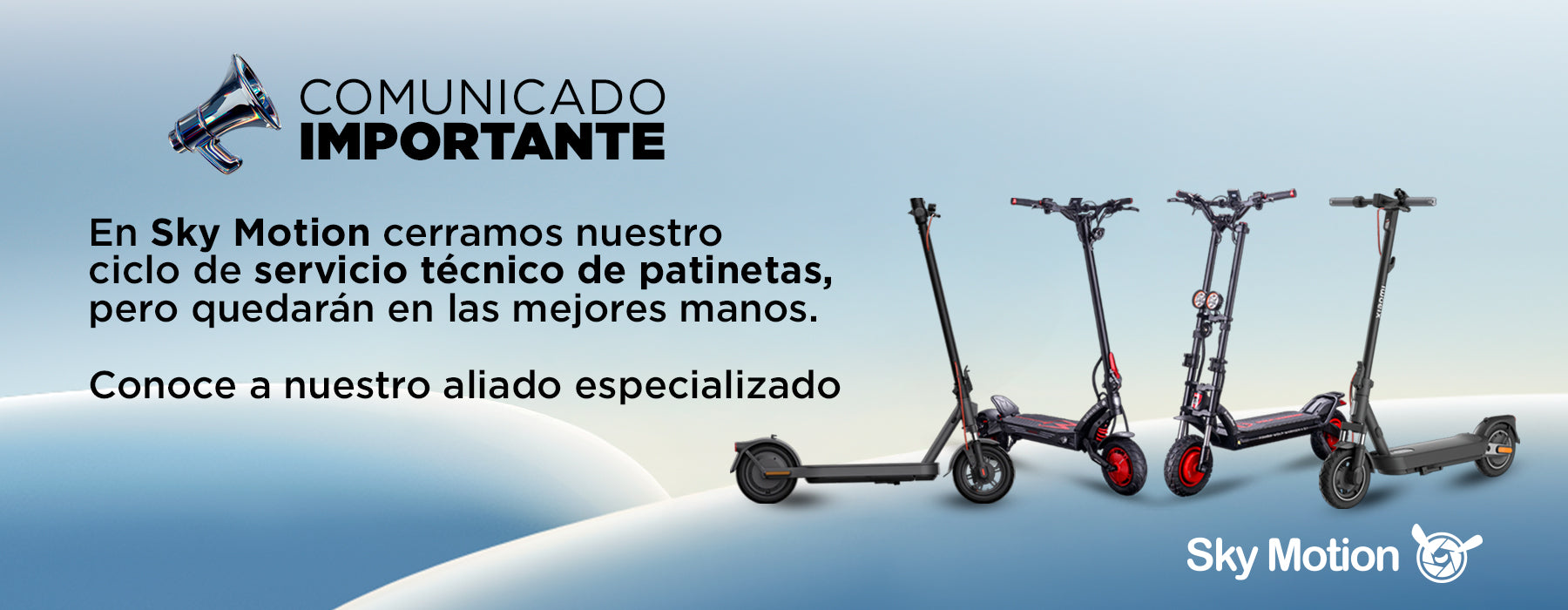 Cambio en el servicio de patinetas de Sky Motion Medellín: Conoce a nuestro aliado