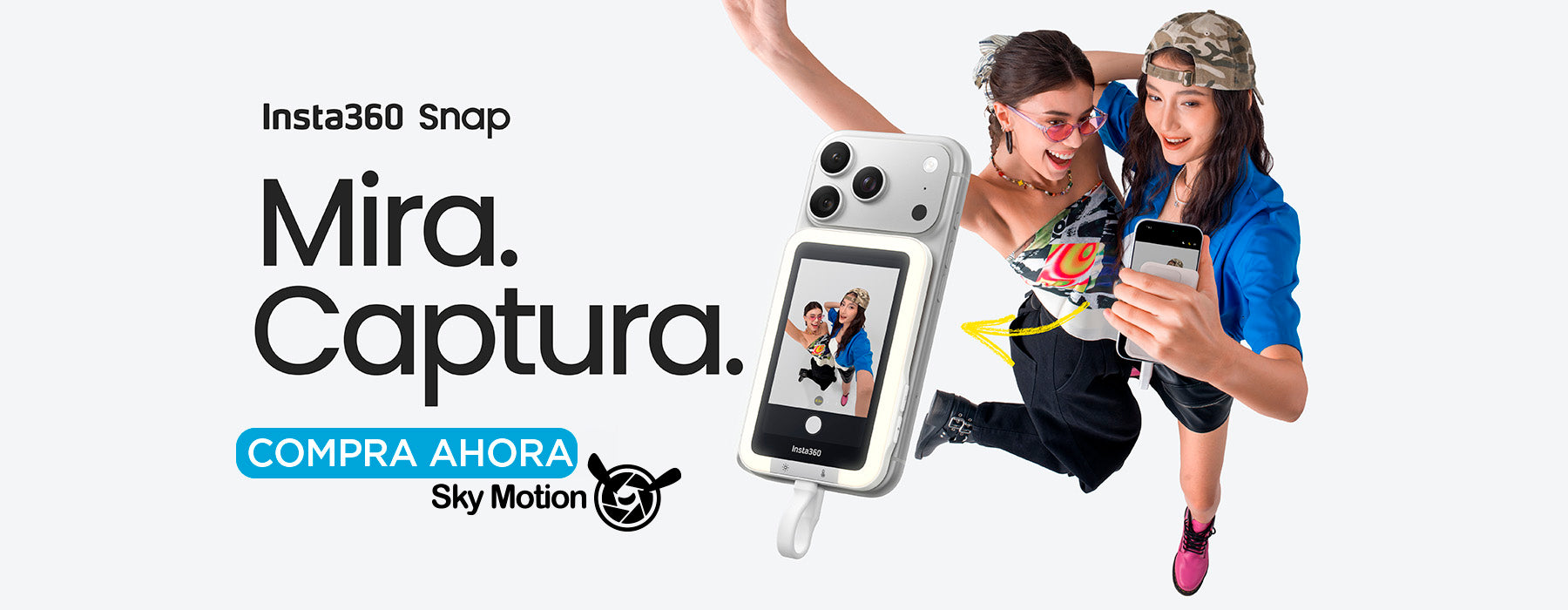 Snap Selfie Pantalla Insta360
