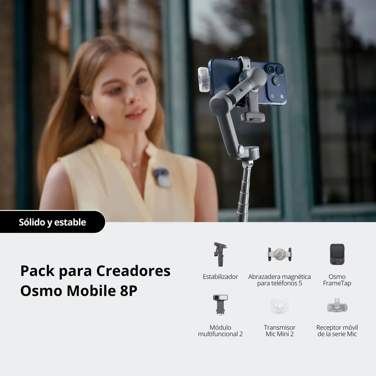 DJI Osmo Mobile 8P Creator Combo