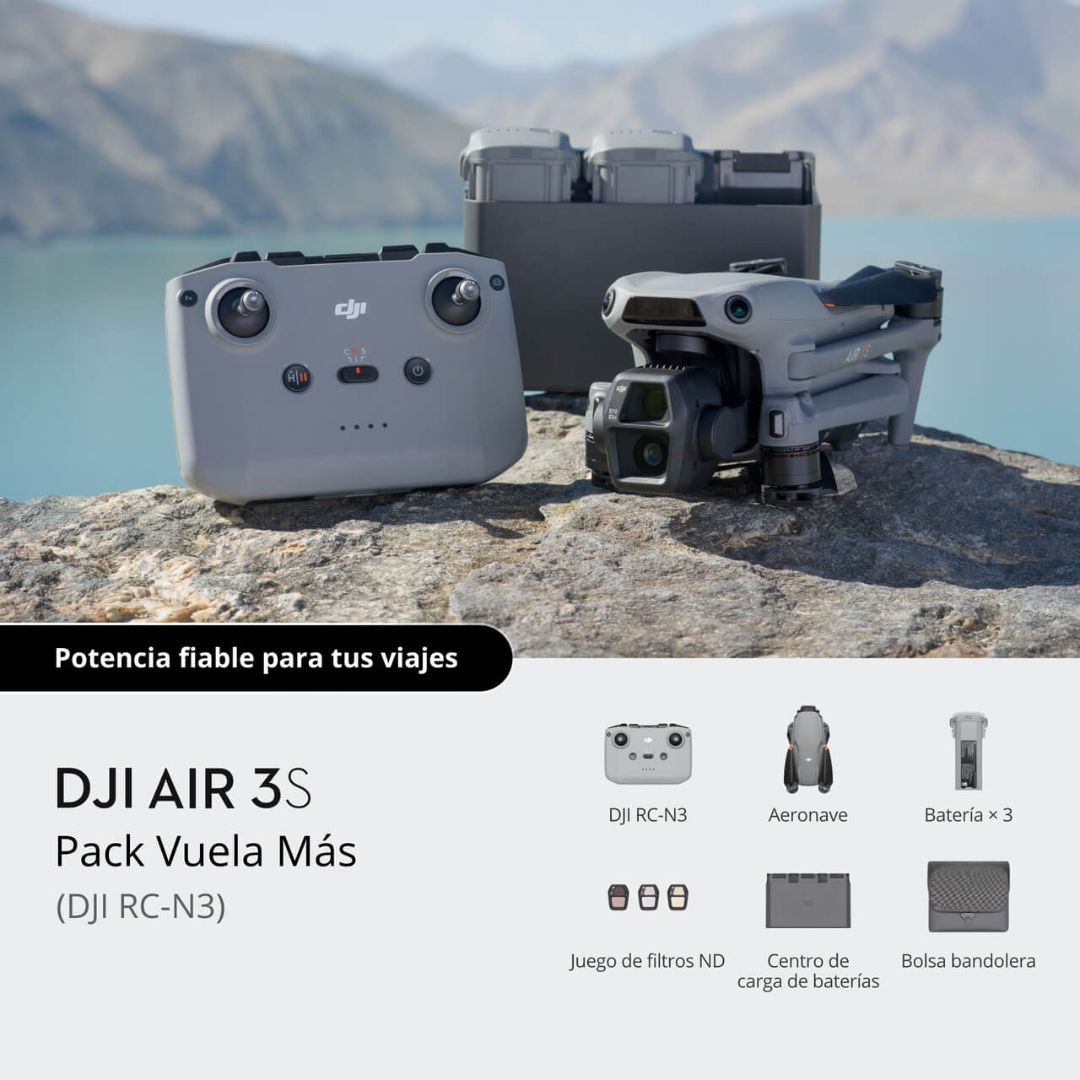 Dron DJI Air 3S Fly More Combo (RC-N3)