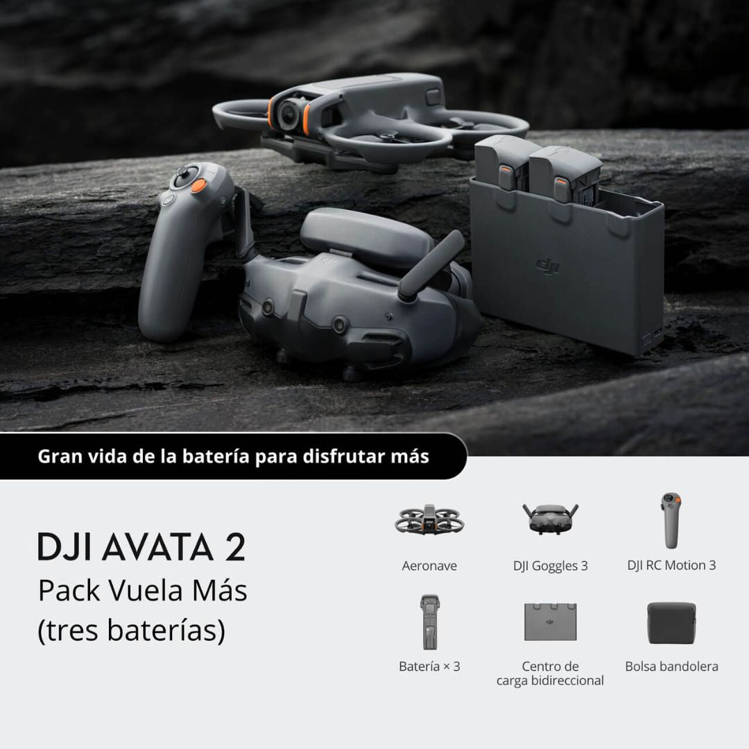 Dron DJI Avata 2 fly more Combo pro