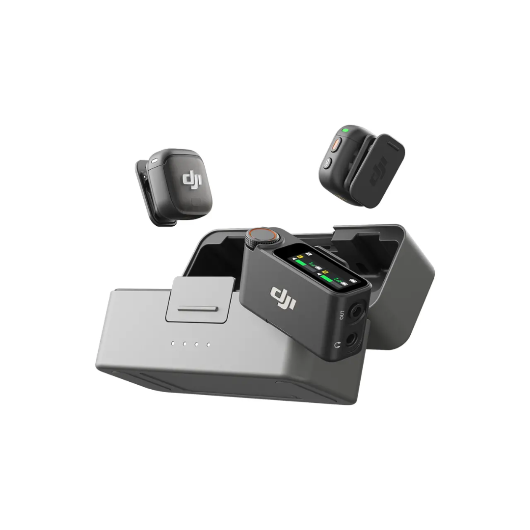 Nuevo Micrófono inalámbrico mini DJI Mic 3 (2TX + 1 RX) - Skymotion Colombia