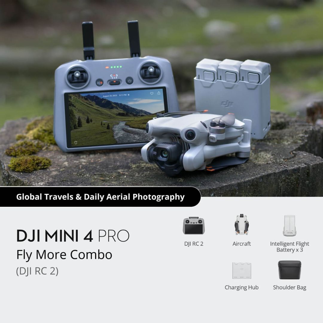 Dron DJI Mini 4 pro Combo RC2