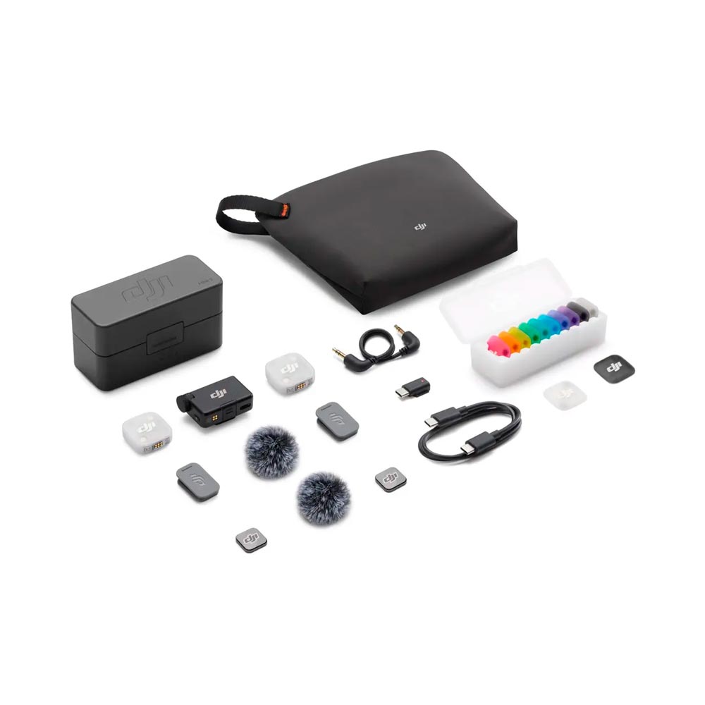 DJI Mic Mini 2 (2TX + 1RX + Charging Case) - Skymotion Colombia