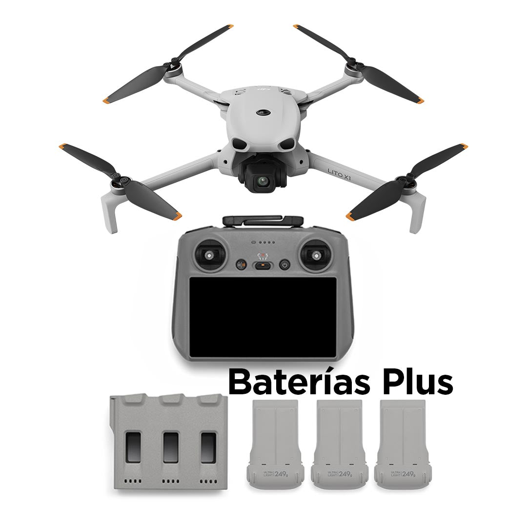 Dji Lito X1 Fly More Combo Rc2 Plus