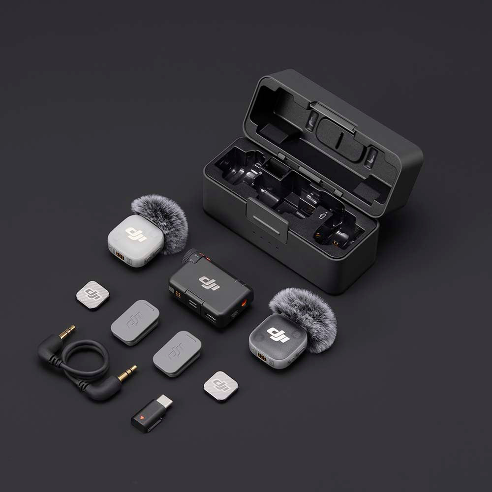 DJI Mic Mini 2 (2TX + 1RX + Charging Case) - Skymotion Colombia