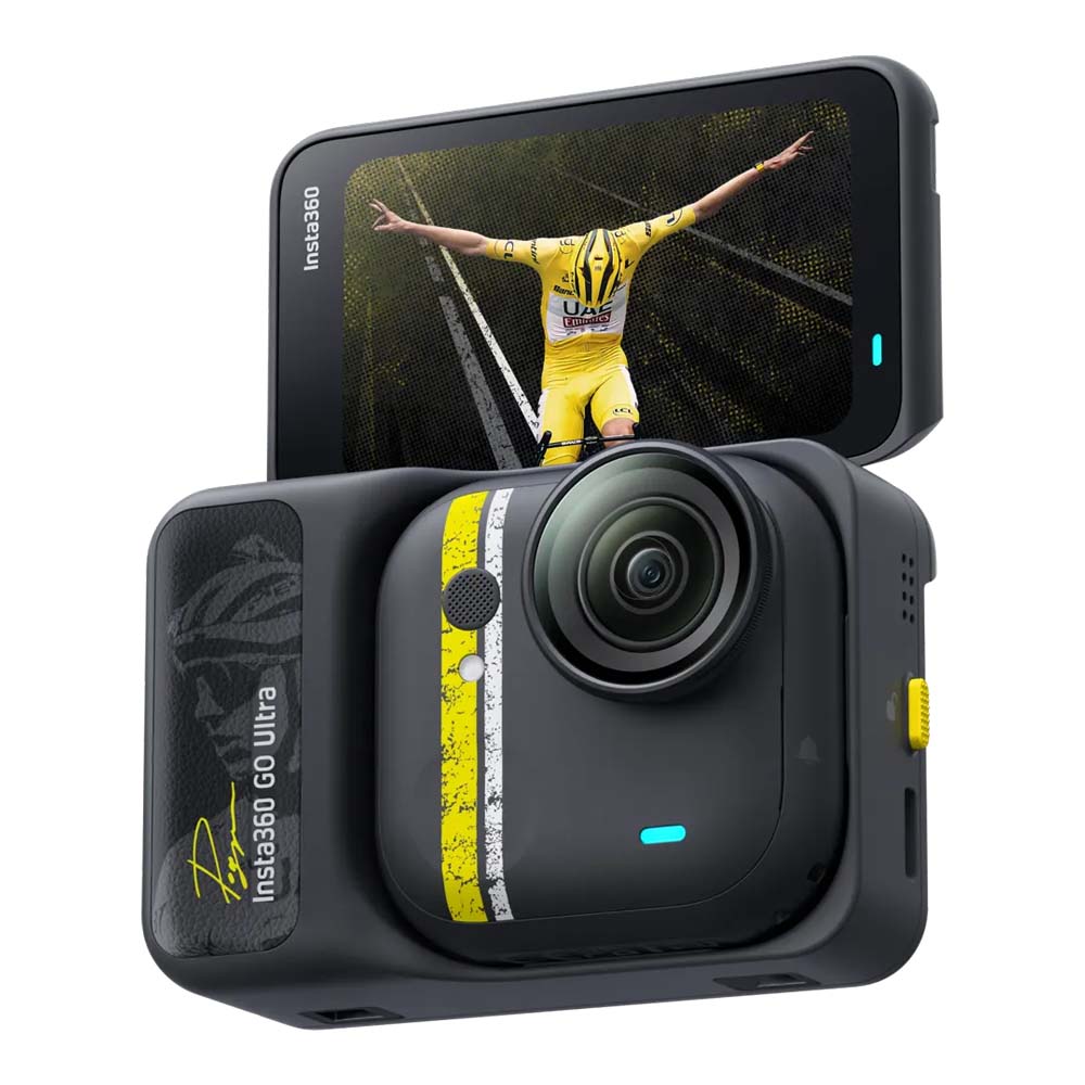 Insta360 GO Ultra Edición Tadej Pogačar | Cámara 4K Ciclismo