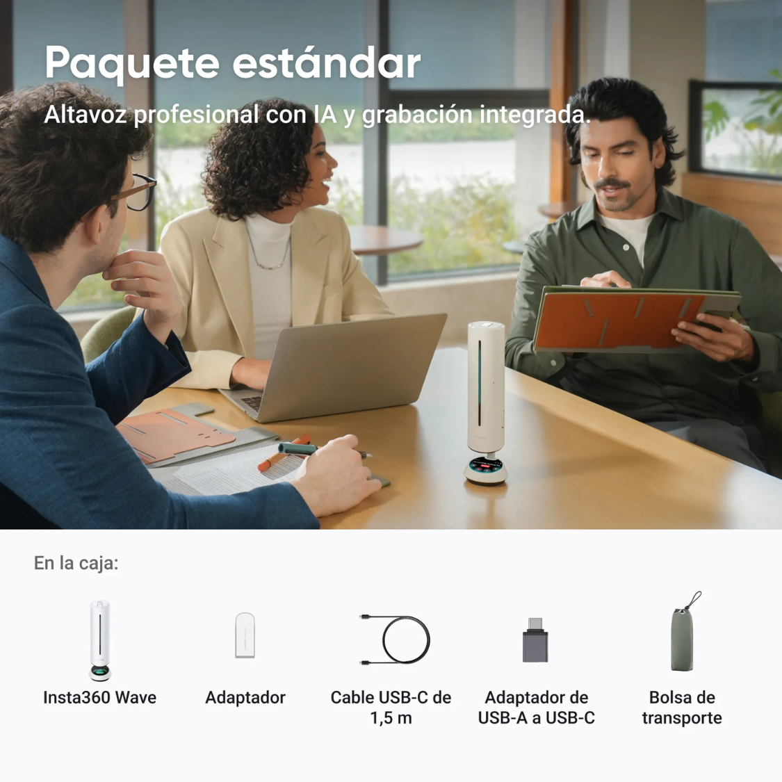 Insta360 Wave Blanco - Skymotion Colombia