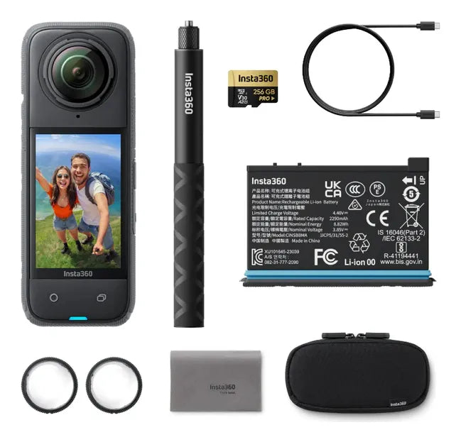 Cámara Insta360 X4 Adventure Bundle - Skymotion Colombia