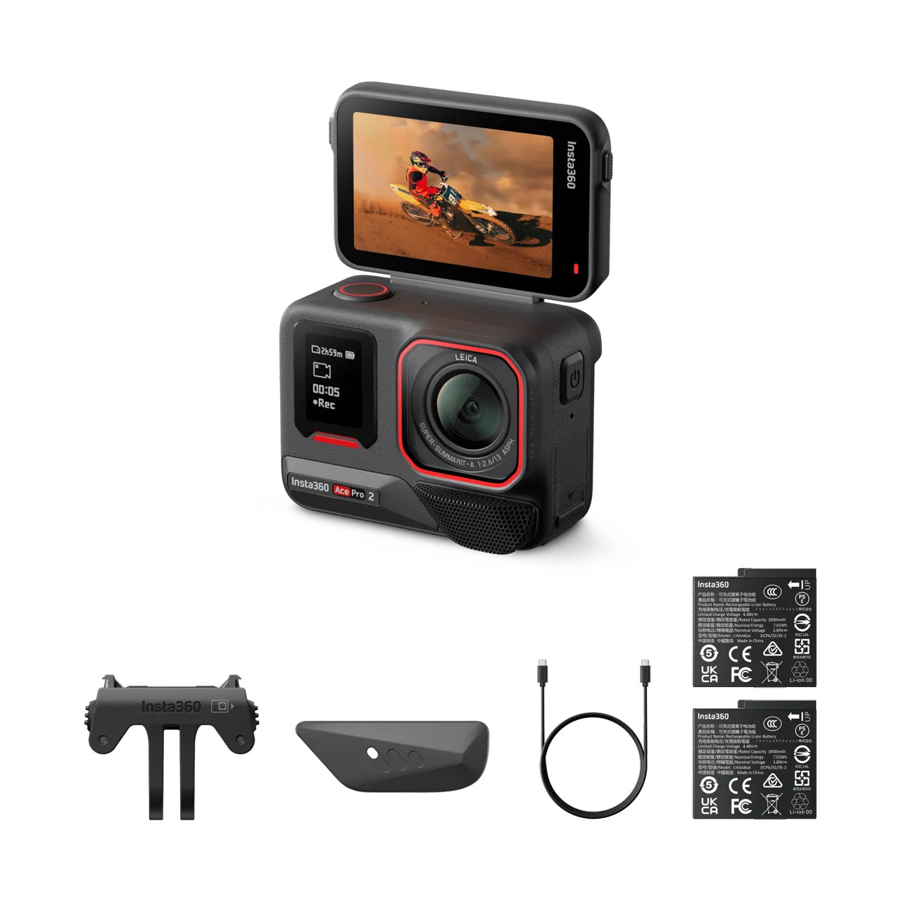 Insta360 ace pro 2 dual battery
