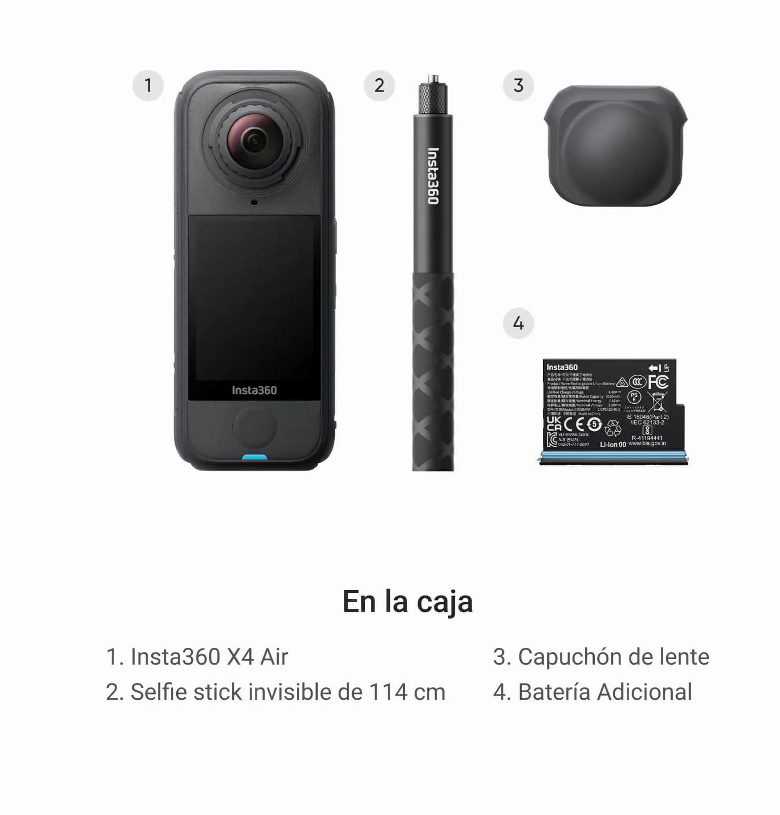 Insta360 X4 Air - Combo - Skymotion Colombia