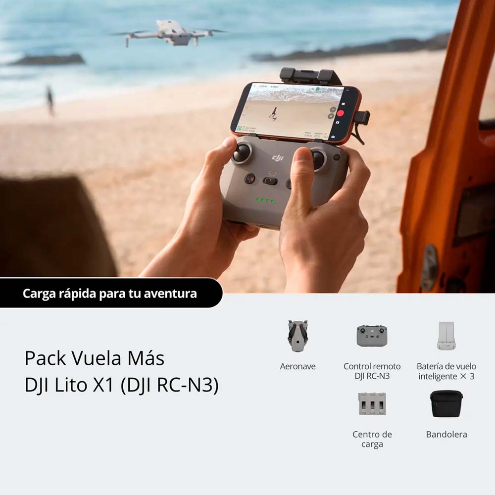 DJI Lito X1 Fly More Combo RC-N3 - Skymotion Colombia