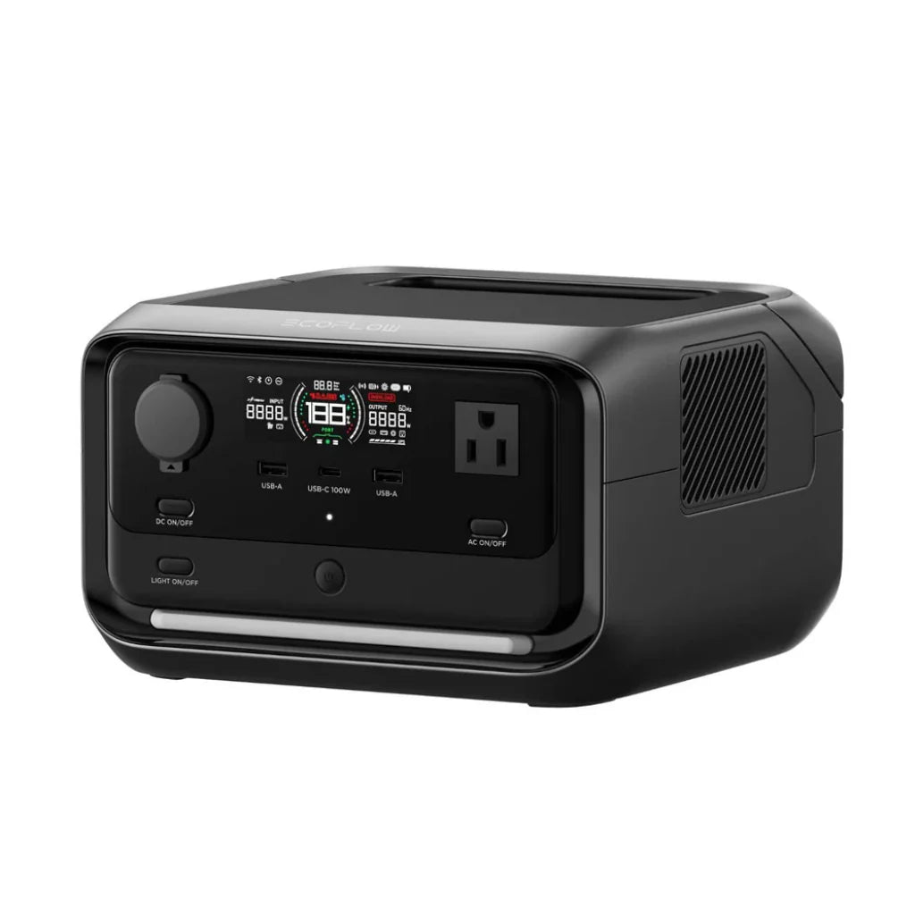 EcoFlow River 3 Plus 600W Estación de Energía Portátil