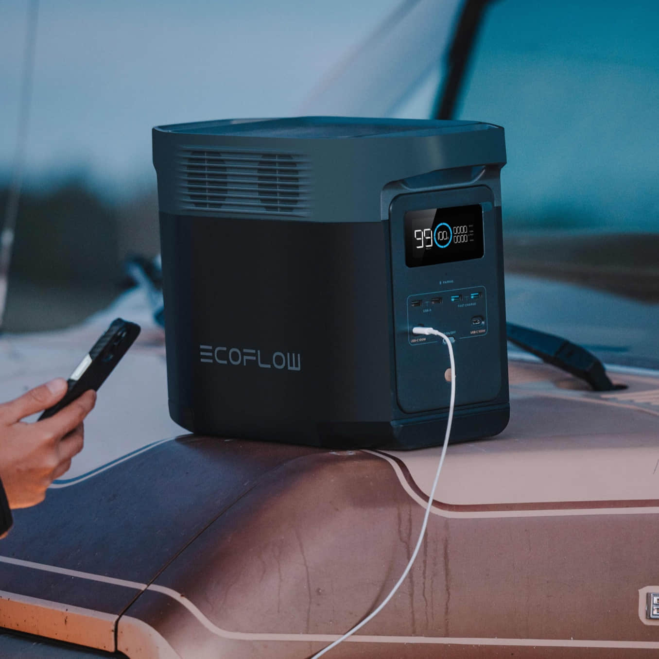 EcoFlow DELTA 2 1800W Estación de Energía Portátil