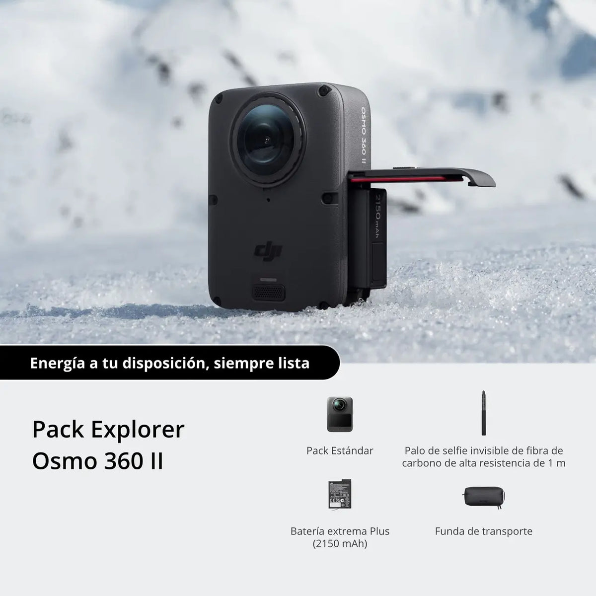 DJI Osmo 360 II - Adventure Combo