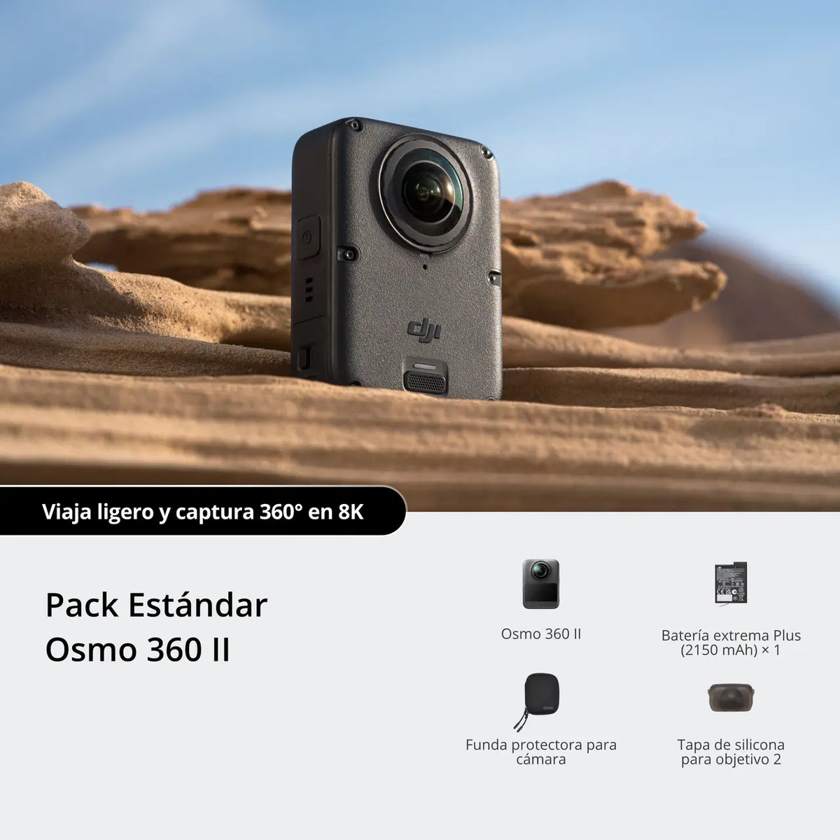 DJI Osmo 360 II - Estándar Combo