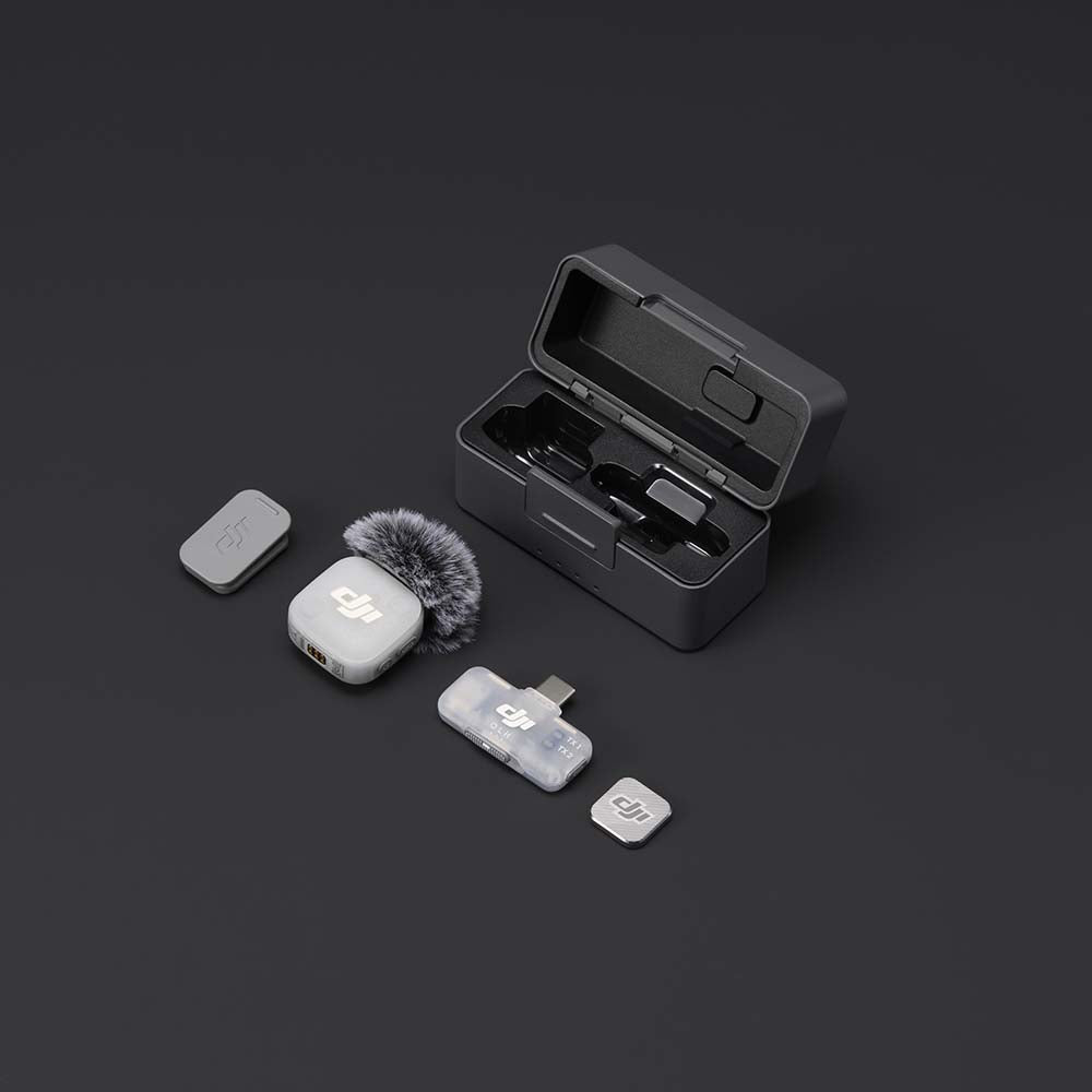DJI Mic Mini 2 (1TX + 1RX Mobile + Charging Case) - Skymotion Colombia