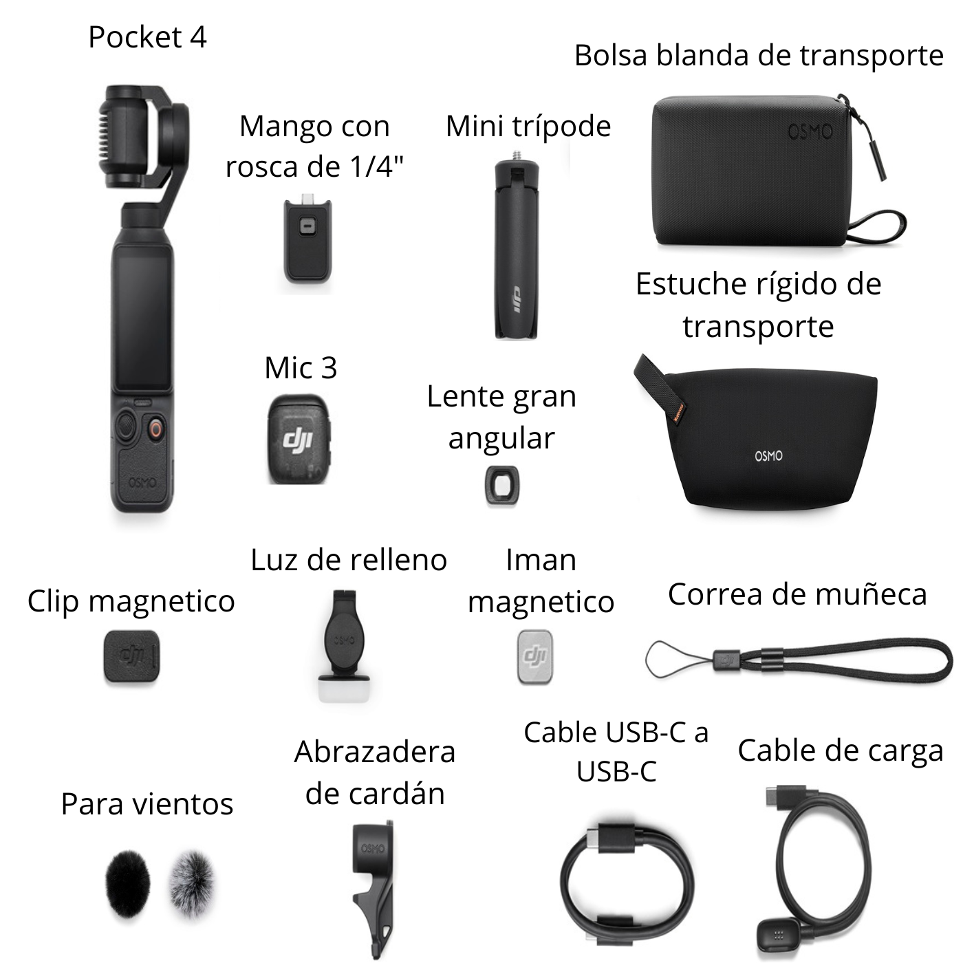 Osmo Pocket 4 Creator Combo - Skymotion Colombia