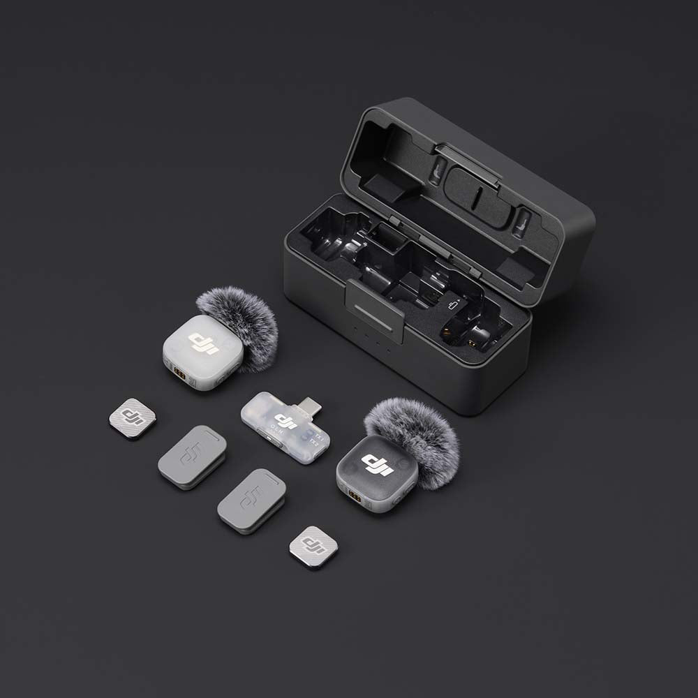 DJI Mic Mini 2 (2TX + 1RX Mobile + Charging Case) - Skymotion Colombia