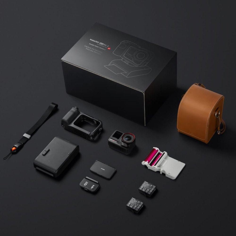 Cámara Insta360 Ace Pro 2 Flash Print Bundle
