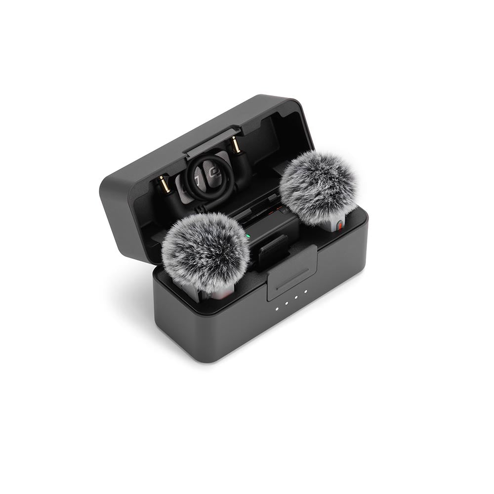 DJI Mic Mini 2S (2 TX + 1 RX + estuche de carga) - Skymotion Colombia