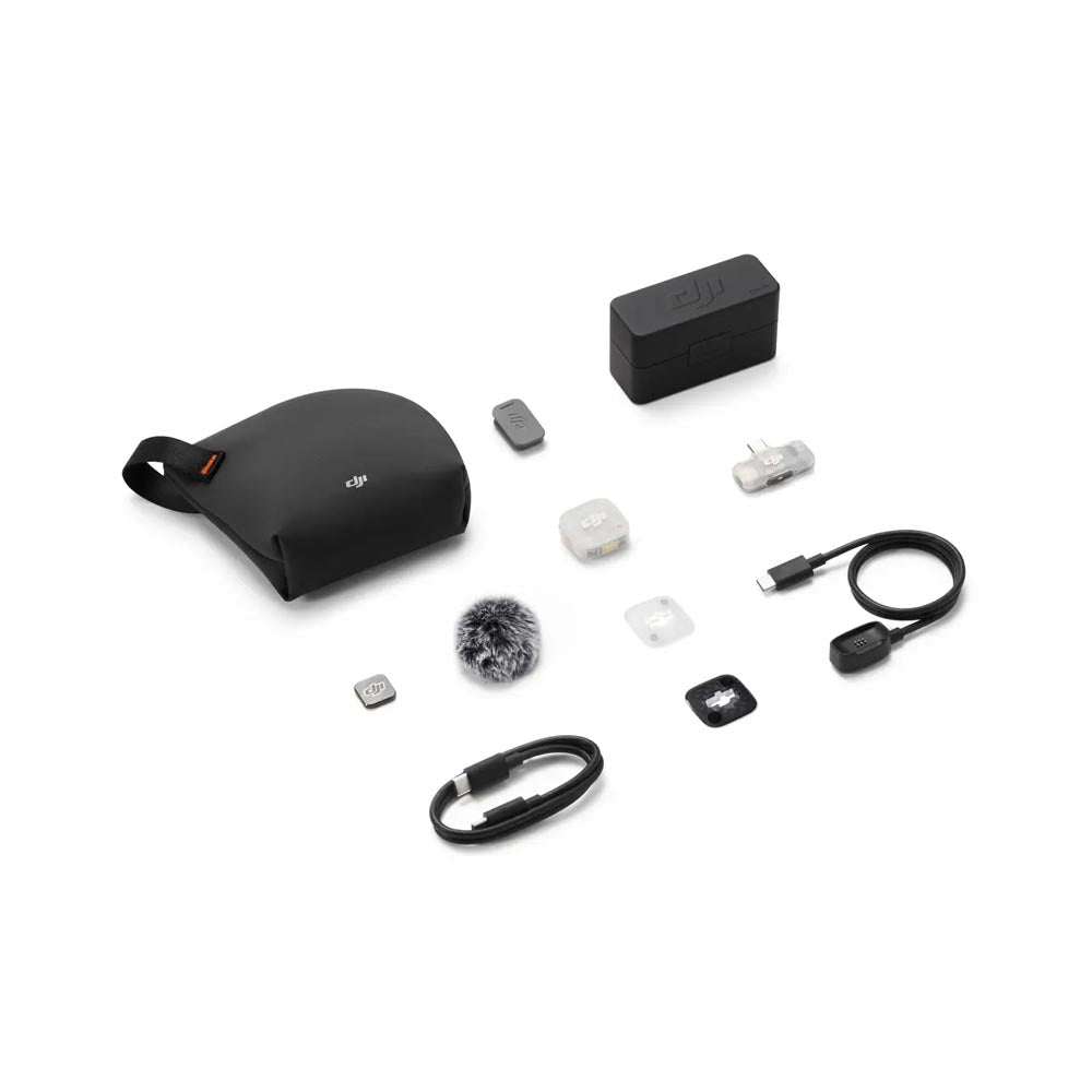DJI Mic Mini 2S (1 TX + 1 RX móvil + estuche de carga)