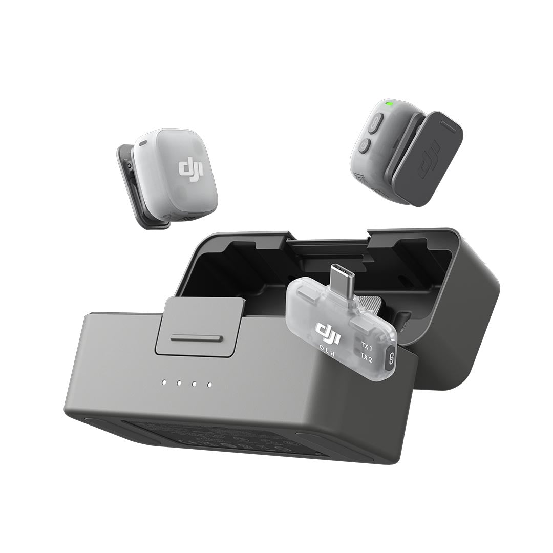 DJI Mic Mini 2 (2TX + 1RX Mobile + Charging Case)