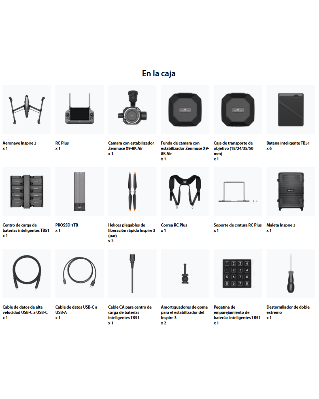Dron Profesional DJI Inspire 3