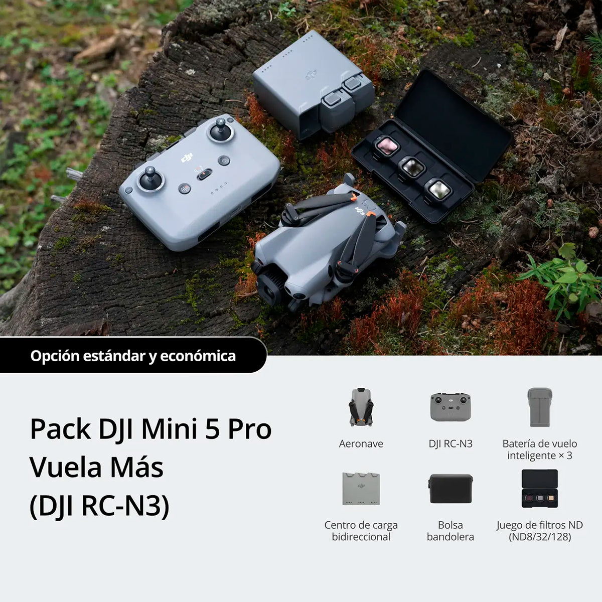 DJI Mini 5 Pro Combo RC-N3