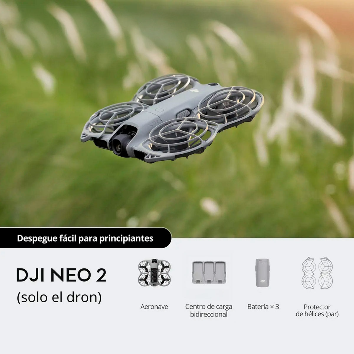 Dron DJI Neo 2 (Fly More Combo Solo Dron)
