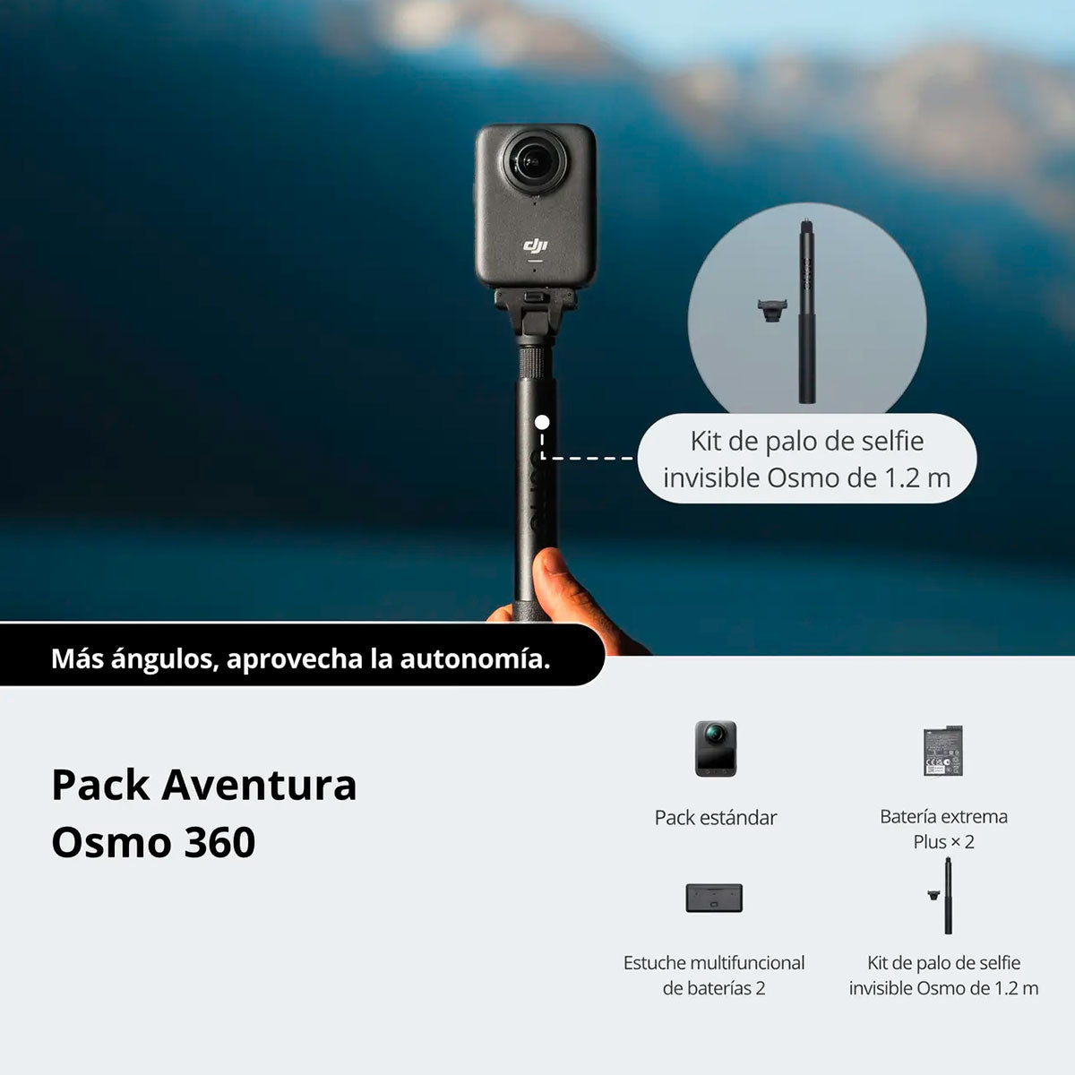 DJI Osmo 360 - Adventure Combo