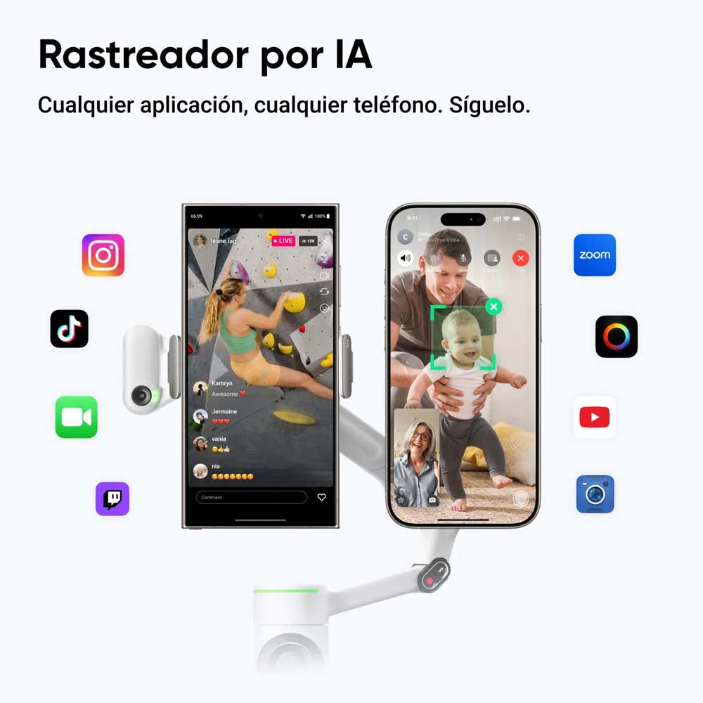 Paquete gimbal con IA
