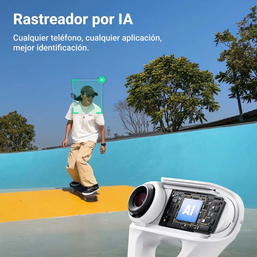 Paquete gimbal con IA