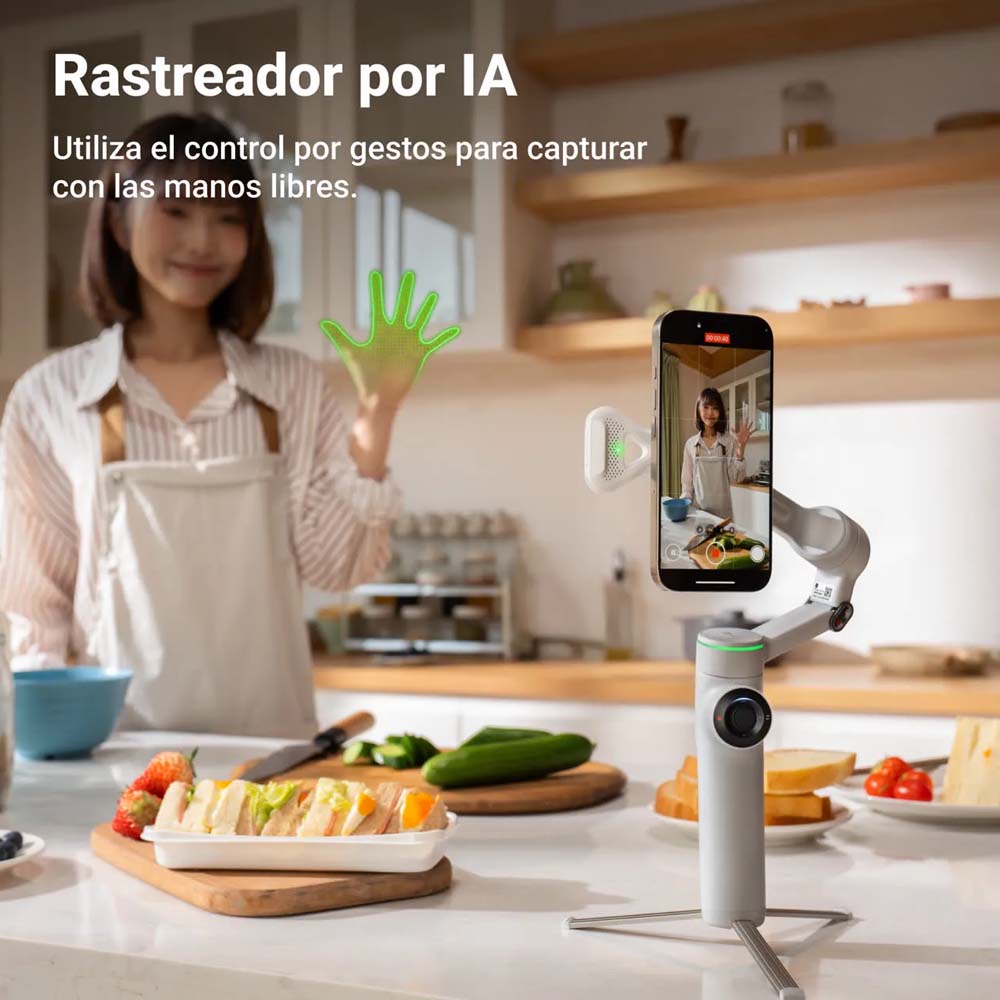 Paquete gimbal con IA