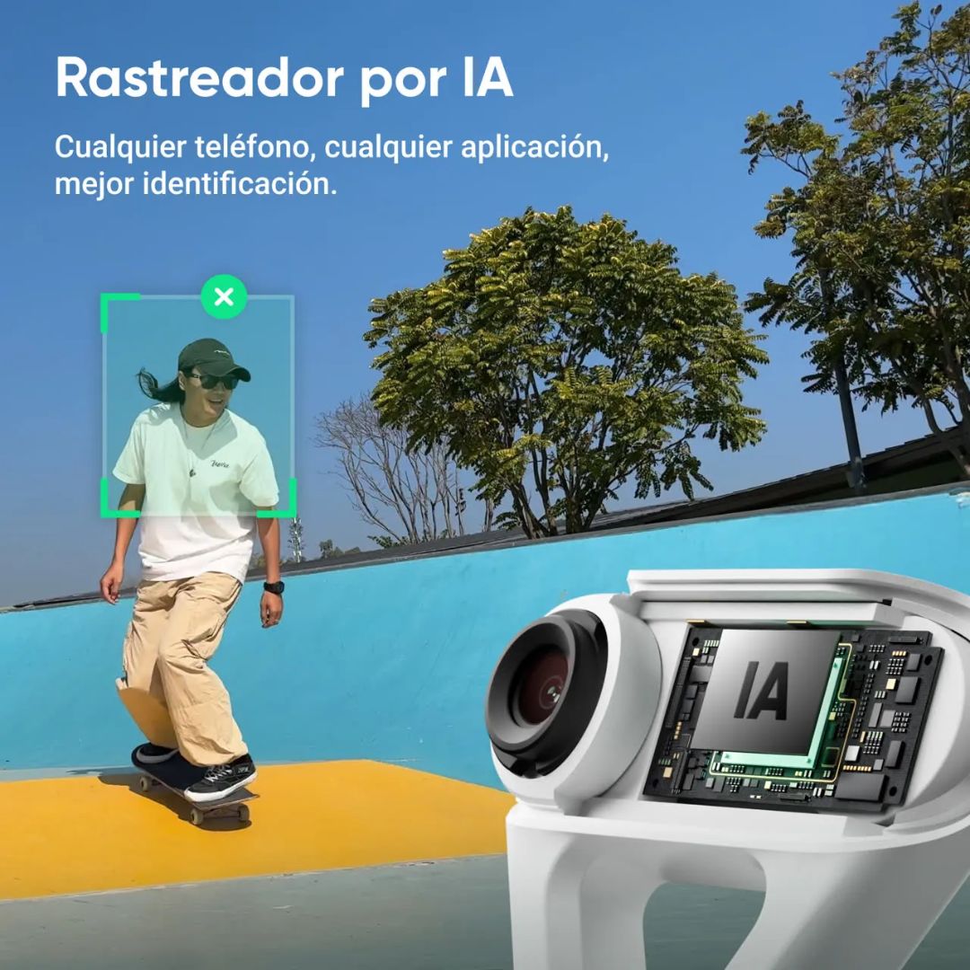 Insta360 Flow 2 Plus Gris - Skymotion Colombia