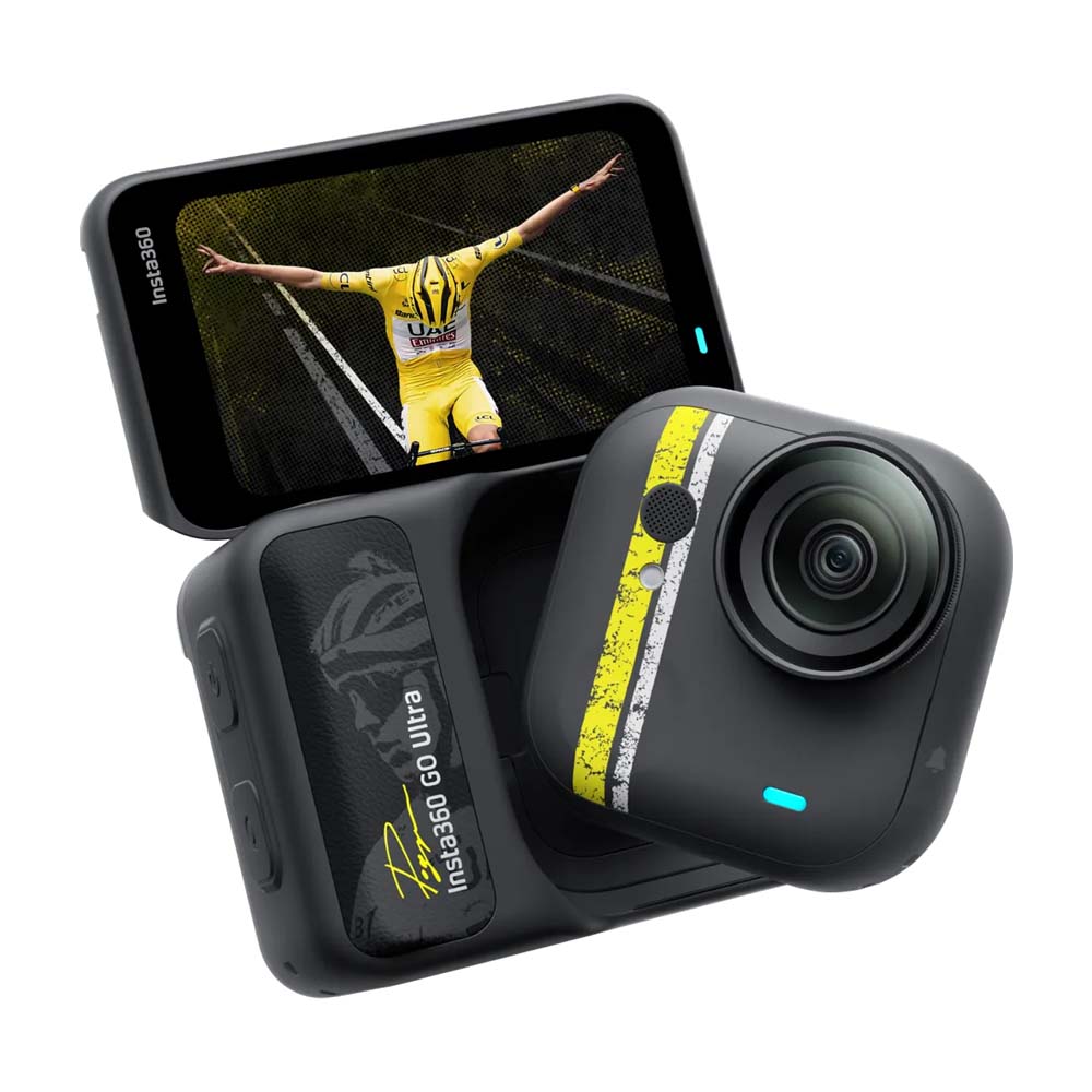 Insta360 GO Ultra Edición Tadej Pogačar | Cámara 4K Ciclismo - Skymotion Colombia