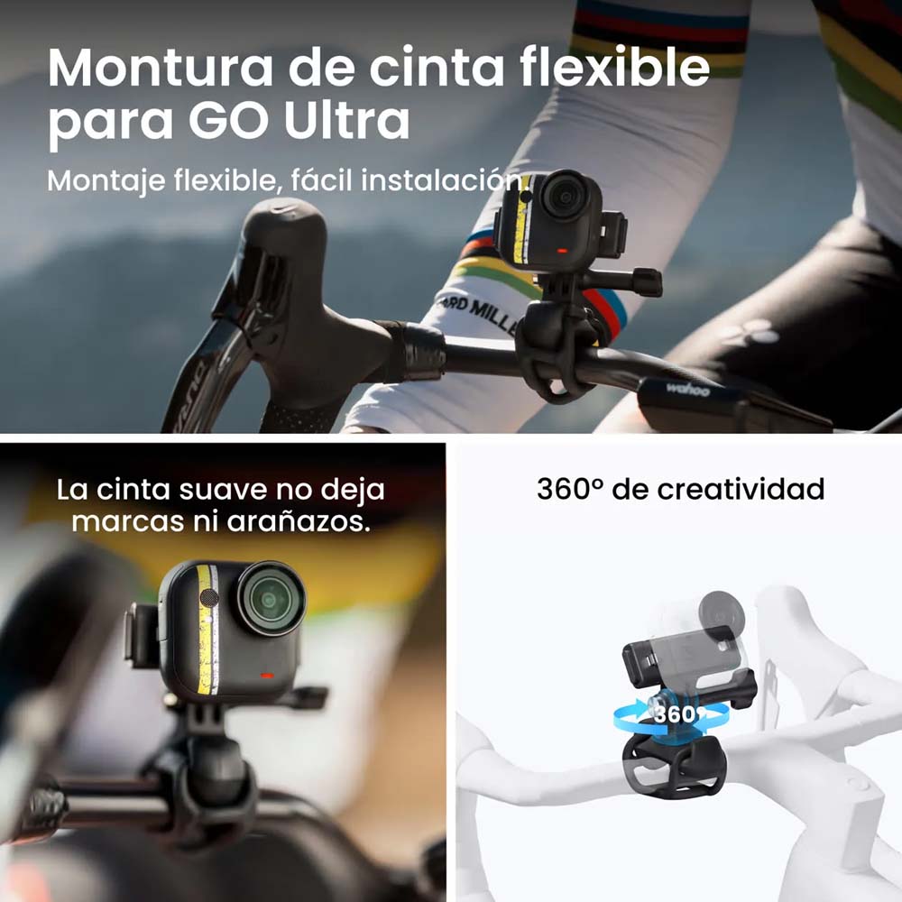 Insta360 GO Ultra Edición Tadej Pogačar | Cámara 4K Ciclismo - Skymotion Colombia