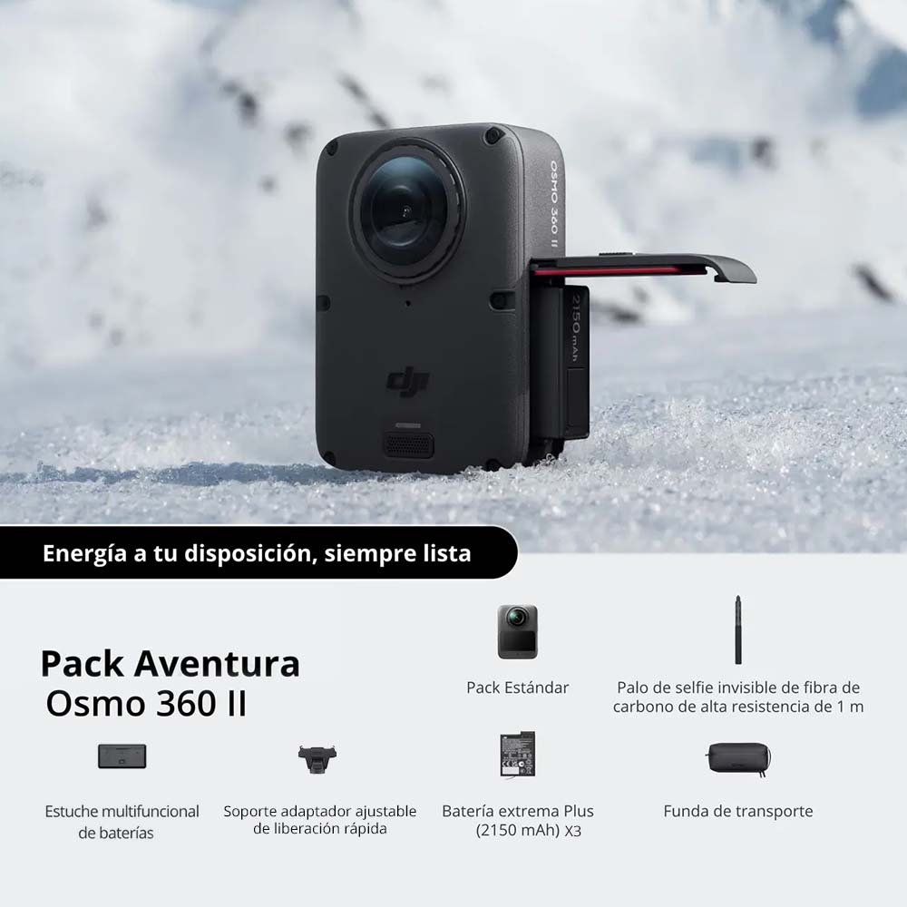 DJI Osmo 360 II - Adventure Combo