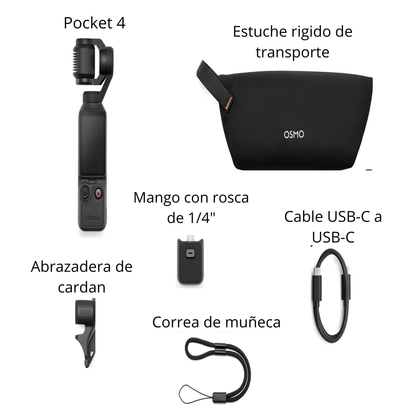 Osmo Pocket 4 Standard Combo - Skymotion Colombia
